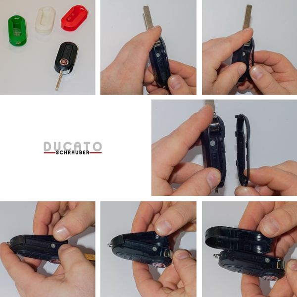 Schlüsselcover tauschen – Fiat Ducato Einbauanleitung
